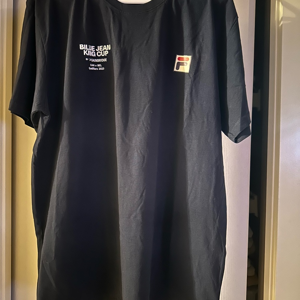 Fila Navy Blue Tennis Canada - Billie Jean King Cup Men's Tee